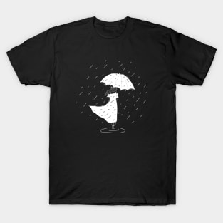 Girl in the rain T-Shirt